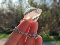 Hand Made Specially Selected Brandberg Quartz Pendants - Sold Per Item - From South Africa