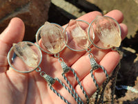 Hand Made Specially Selected Brandberg Quartz Pendants - Sold Per Item - From South Africa