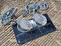 Hand Made Specially Selected Brandberg Quartz Pendants - Sold Per Item - From South Africa