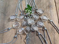 Hand Made Specially Selected Brandberg Quartz Pendants - Sold Per Item - From South Africa