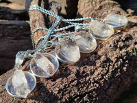 Hand Made Specially Selected Brandberg Quartz Pendants - Sold Per Item - From South Africa