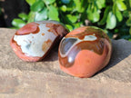 Polished On One Side Polychrome Jasper x 6 From Northwest Coast, Madagascar - Toprock Gemstones and Minerals 