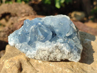 Natural Celestite Specimens x 3 From Sakoany, Madagascar