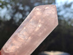 Polished Double Terminated Rose Quartz Points x 6 Madagascar - Toprock Gemstones and Minerals 