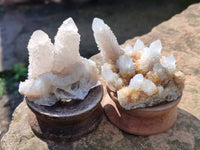 Natural Spirit Quartz Clusters x 12 From Boekenhouthoek, South Africa