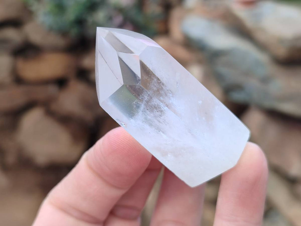 Polished Clear Quartz Crystals x 20 From Madagascar - Toprock Gemstones and Minerals 