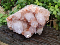 Natural Ametrine Spirit Quartz Clusters x 2 From Boekenhouthoek, South Africa