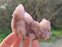 Natural Lilac Spirit Quartz Clusters x 6 From Boekenhouthoek, South Africa