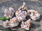 Natural Lilac Spirit Quartz Clusters x 6 From Boekenhouthoek, South Africa - Toprock Gemstones and Minerals 