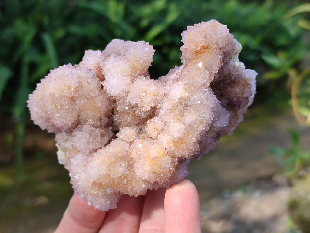 Natural Lilac Spirit Quartz Clusters x 6 From Boekenhouthoek, South Africa - Toprock Gemstones and Minerals 
