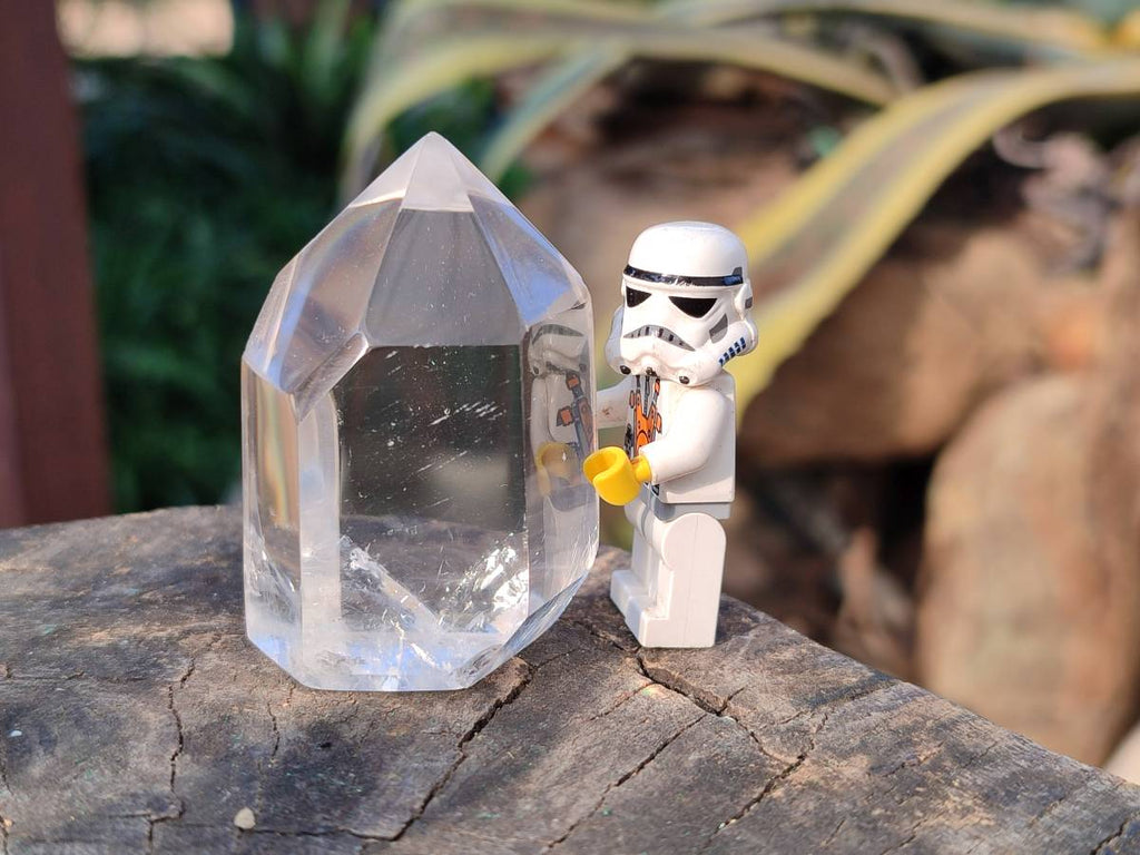 Polished Clear Quartz Crystals x 12 From Madagascar - Toprock Gemstones and Minerals 