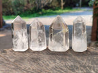 Polished Clear Quartz Crystals x 12 From Madagascar - Toprock Gemstones and Minerals 