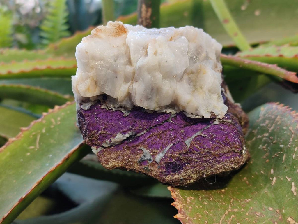 Natural Metallic Purpurite Cobbed Specimens x 3 From Erongo, Namibia - Toprock Gemstones and Minerals 