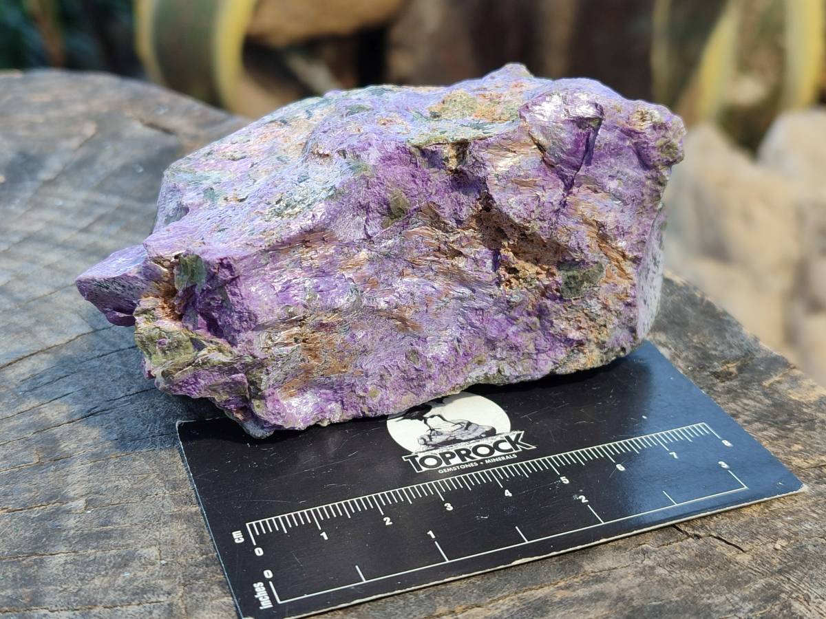 Natural Stichtite Cobbed Specimens x 6 From Barberton, South Africa - Toprock Gemstones and Minerals 