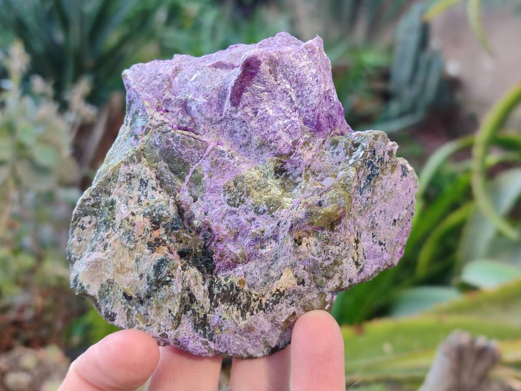 Natural Stichtite Cobbed Specimens x 6 From Barberton, South Africa - Toprock Gemstones and Minerals 