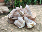 Natural Limonite Coated Fairy Spirit Quartz Clusters x 35 From Boekenhouthoek, South Africa - Toprock Gemstones and Minerals 
