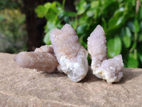 Natural Limonite Coated Fairy Spirit Quartz Clusters x 35 From Boekenhouthoek, South Africa