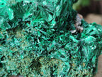 Natural Silky Malachite Specimens x 2 From Kasompe, Congo - Toprock Gemstones and Minerals 