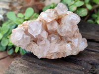 Natural Golden Limonite Quartz Clusters with Goethite Inclusions x 12 From Solwezi, Zambia