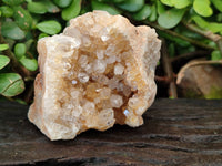 Natural Golden Limonite Quartz Clusters with Goethite Inclusions x 12 From Solwezi, Zambia