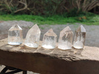 Polished Clear Quartz Crystals x 20 From Madagascar - Toprock Gemstones and Minerals 