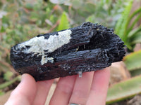 Natural Mixed Namibian Schorl Black Tourmaline Specimens x 4 From Khorigas and Erongo, Namibia