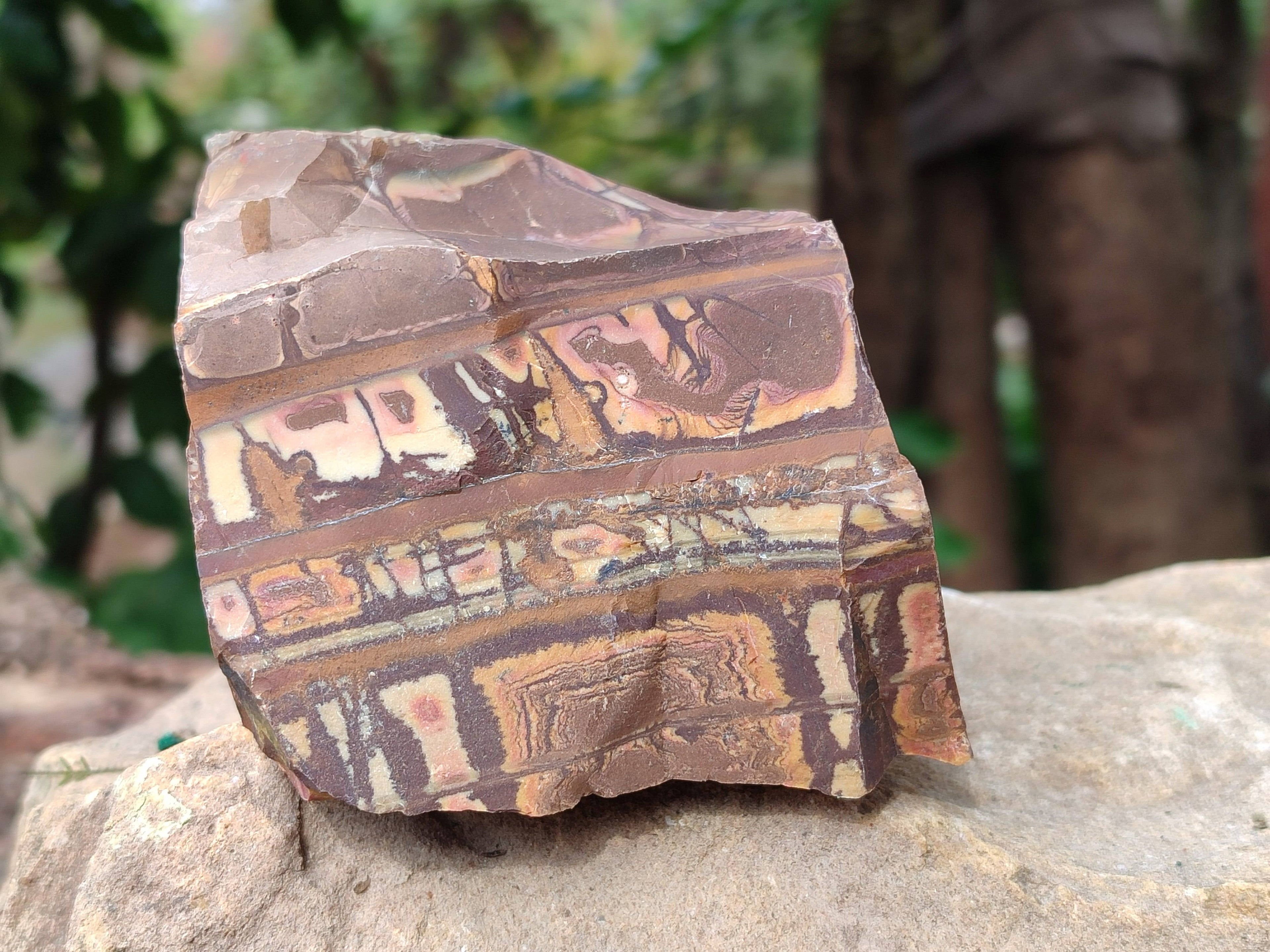 Natural Selected Nguni Jasper Cobbed Specimens x 6 From Prieska, South Africa - Toprock Gemstones and Minerals 