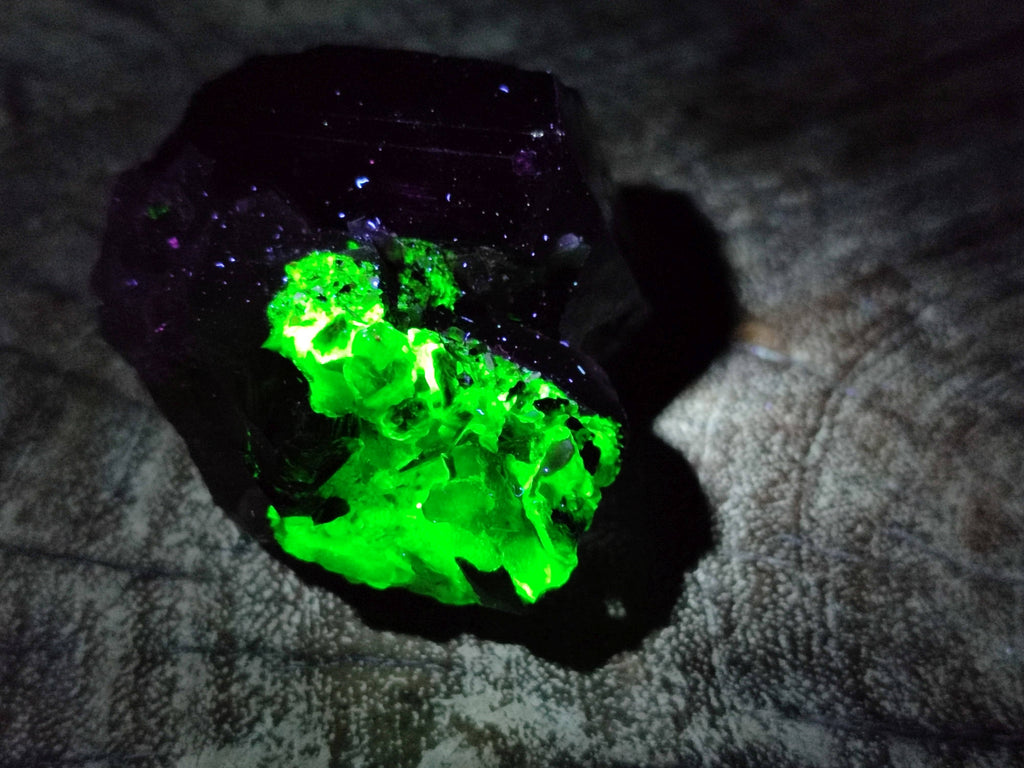 Natural Schorl Black Tourmaline, Smokey Quartz with some Hyalite Opal x 12 From Erongo, Namibia - Toprock Gemstones and Minerals 