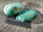 Polished Emerald Mtorolite Palm Stones x 6 From Mutorashanga, Zimbabwe - Toprock Gemstones and Minerals 