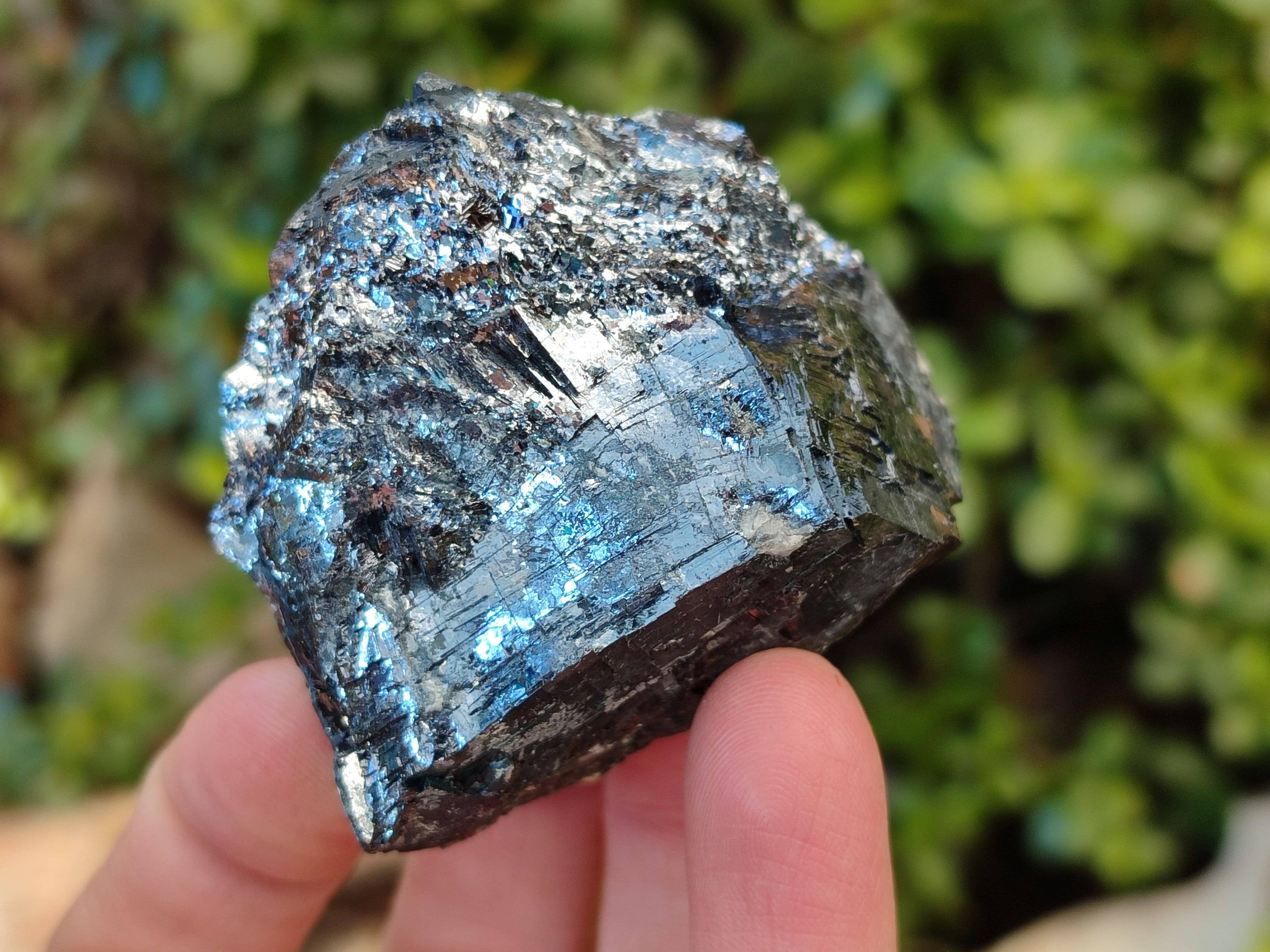 Natural Silver Lead Galena Specimens x 6 From Namibia - Toprock Gemstones and Minerals 