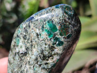 Polished Emerald Mica In Matrix 'Mutokolite' Standing Free Forms x 3 From Mutoko, Zimbabwe - Toprock Gemstones and Minerals 