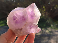 Natural Jacaranda Amethyst Quartz Clusters x 6 From Mumbwa, Zambia