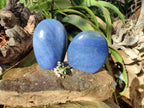 Polished Lazulite Standing Free Forms x 2 From Madagascar - Toprock Gemstones and Minerals 