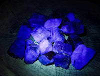Natural Watermelon Fluorite Cobbed Specimens x 16 From Uis, Namibia