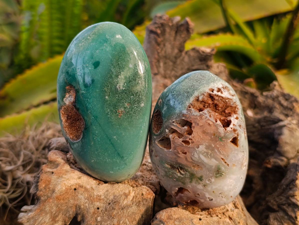 Polished On One Side Mtorolite Plates x 6 From Mutorashanga, Zimbabwe - Toprock Gemstones and Minerals 