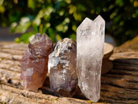 Natural Assortment Of Brandberg Quartz Formations x 12 From Namibia