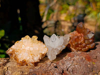 Natural Assortment Of Brandberg Quartz Formations x 12 From Namibia