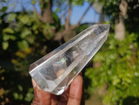 Polished Clear Quartz Crystals x 6 From Madagascar