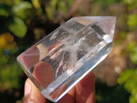 Polished Clear Quartz Crystals x 6 From Madagascar