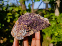 Natural Metallic Purpurite Specimens x 6 From Erongo, Namibia