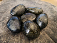 Polished Basalt Pharaoh Stone Palm Stones x 6 From Iron Duke Mine, Zimbabwe - Toprock Gemstones and Minerals 