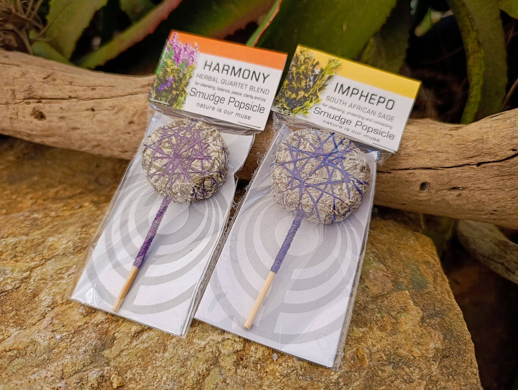 Hand Made Mixed Smudge Sets  - Sold Per Item - From Drakensberg, South Africa - Toprock Gemstones and Minerals 