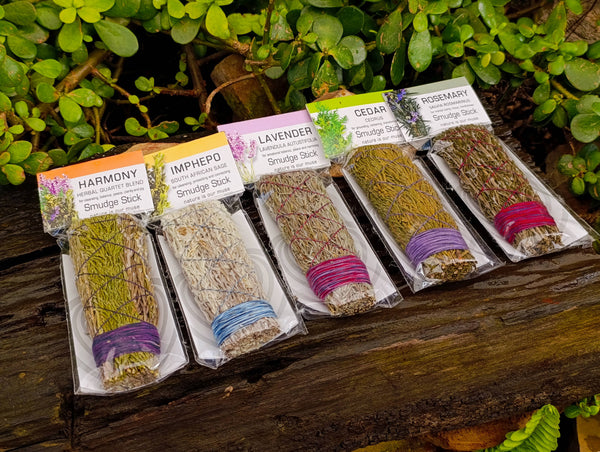 Hand Made Assortment Of Smudge Products - Sold Per Item - From South Africa