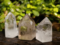 Polished Clear Quartz Crystals x 24 From Madagascar