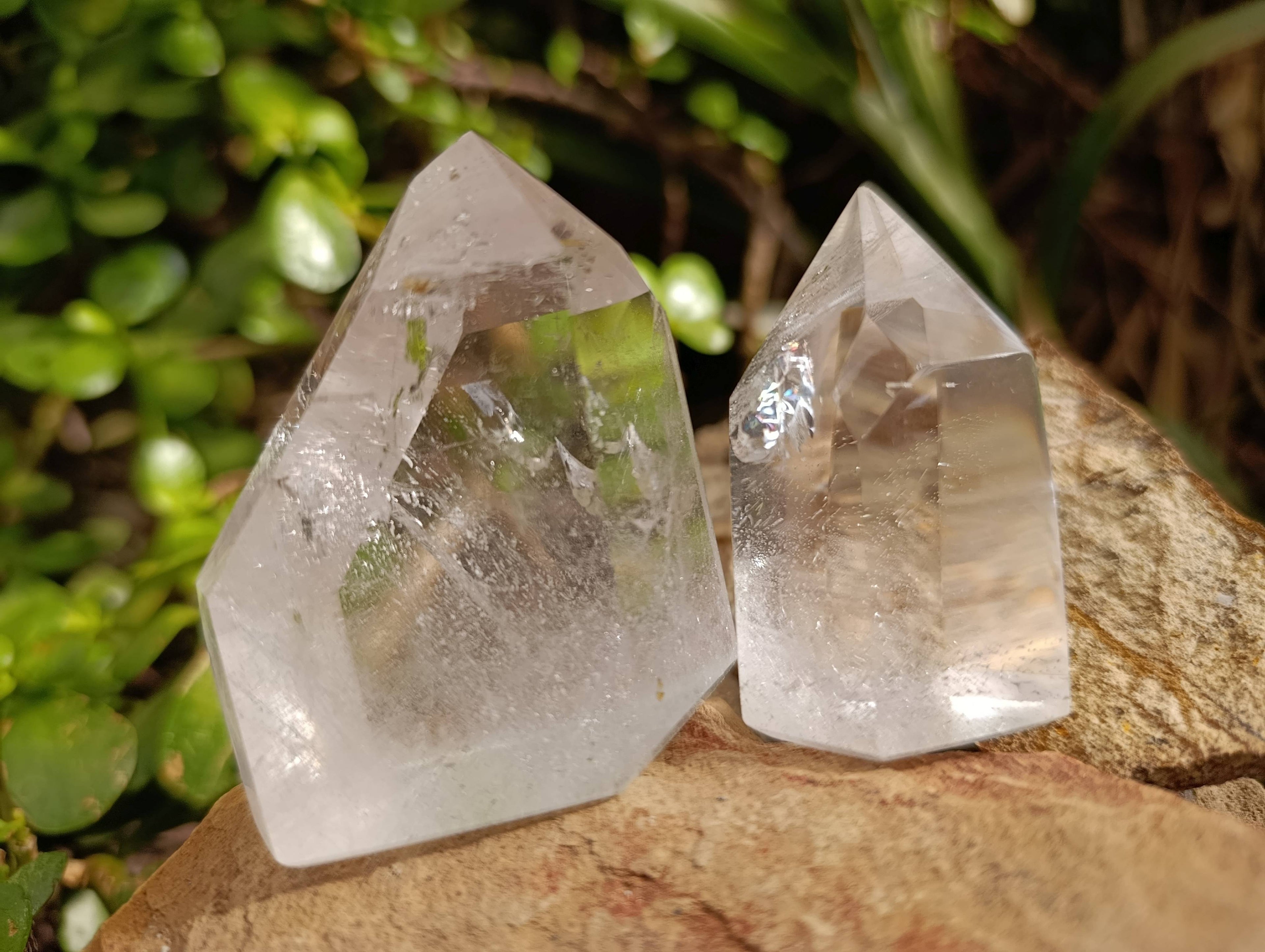 Polished Clear Quartz Crystals x 24 From Madagascar - Toprock Gemstones and Minerals 