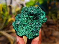 Natural Silky Malachite Specimens x 6 From Kasompe, Congo