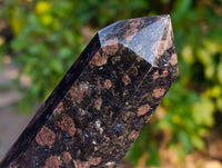 Polished Blue Spark Iolite Points x 2 From Madagascar