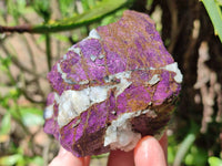 Natural Metallic Purpurite Specimens x 3 From Erongo, Namibia