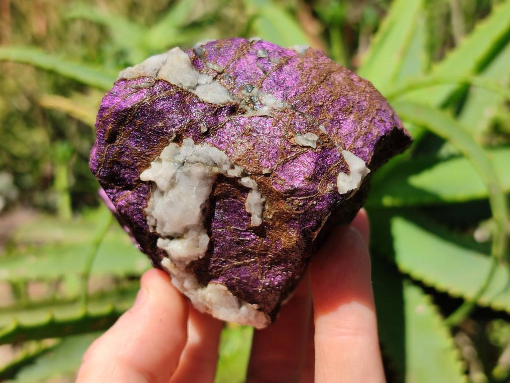 Natural Metallic Purpurite Specimens x 3 From Erongo, Namibia - Toprock Gemstones and Minerals 