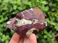 Natural Metallic Purpurite Specimens x 3 From Erongo, Namibia